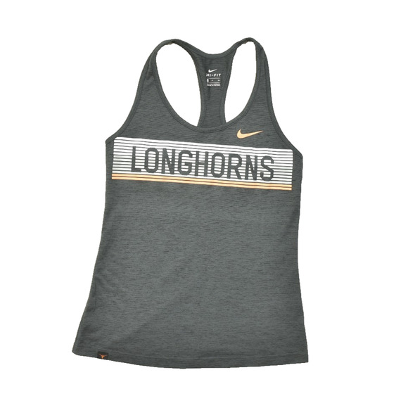 Nike DRI-FIT Longhorns Top Women's Regular Size S Sleeveless Shirt - Picture 1 of 8